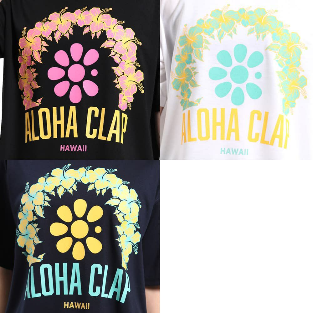 クラップCLAPアロハクラップドライコットンティーレディーススポーツアパレルトレーニングフィットネス女性CTS25042