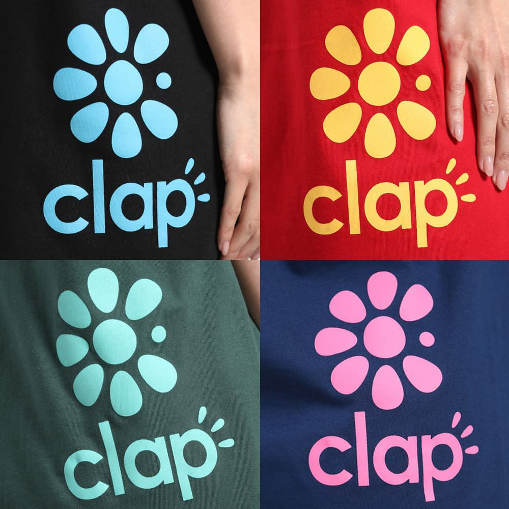 クラップCLAPアロハクラップティーレディーススポーツアパレルトレーニングフィットネス女性CTS25043