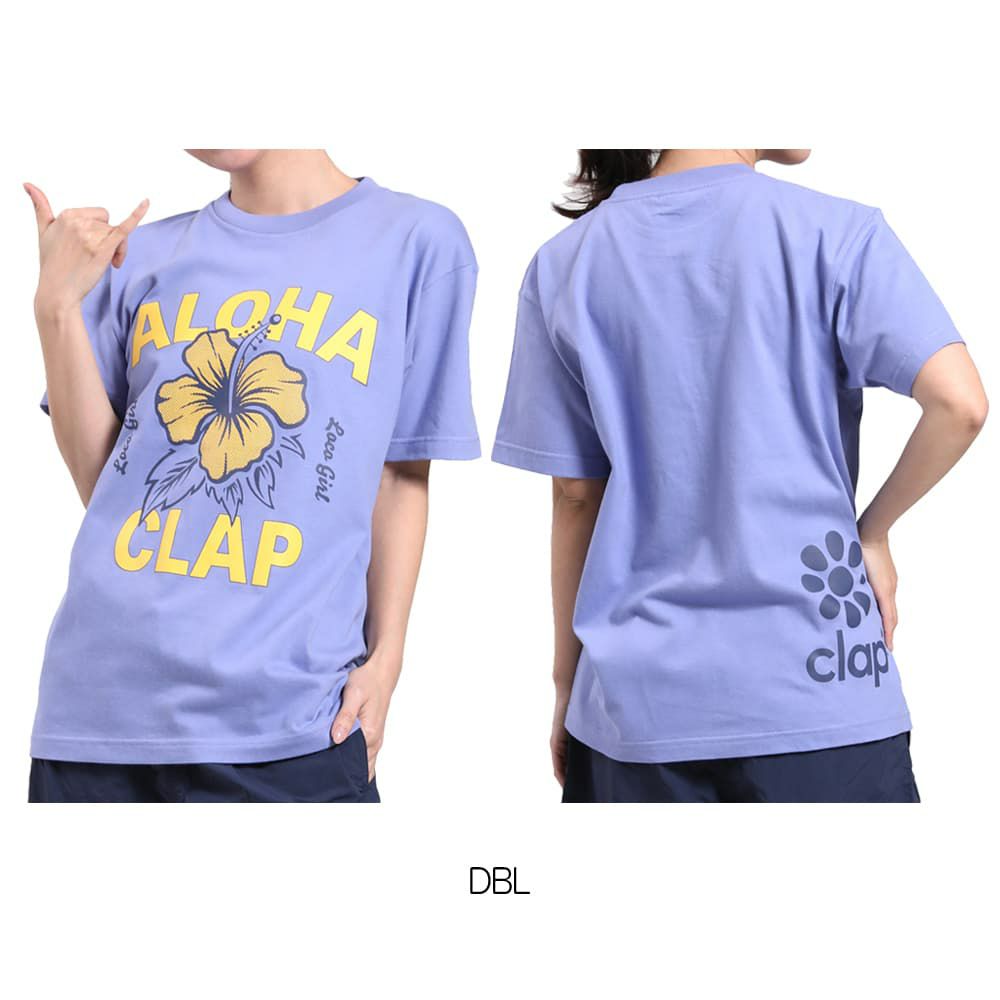 クラップCLAPロコガールティーレディーススポーツアパレルトレーニングフィットネス女性CTS25045