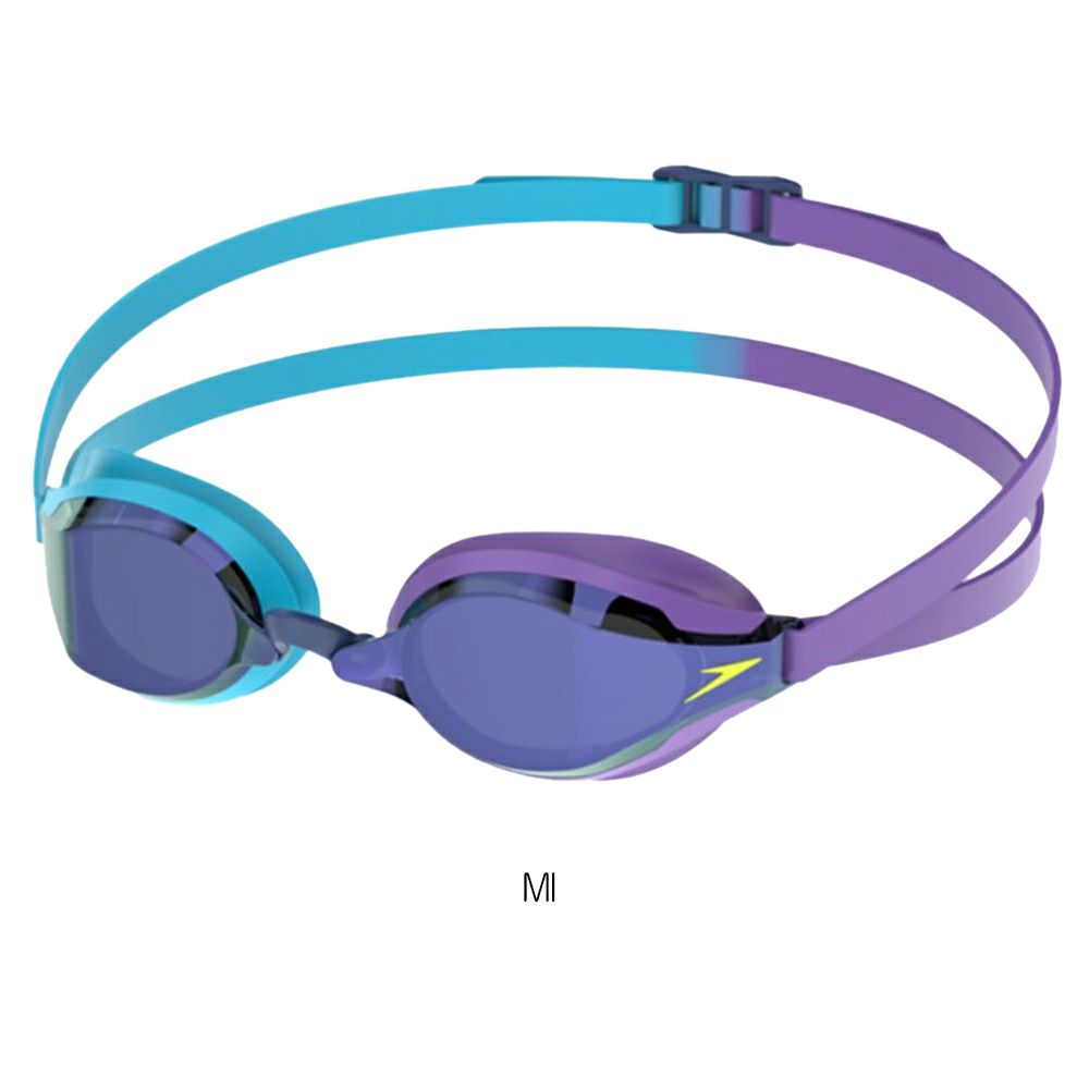 スイミングレーシングゴーグル水泳スピードSPEEDOファストスキンスピードソケット2ミラーWA承認モデル競泳ミラーゴーグルクッション付きSE01907