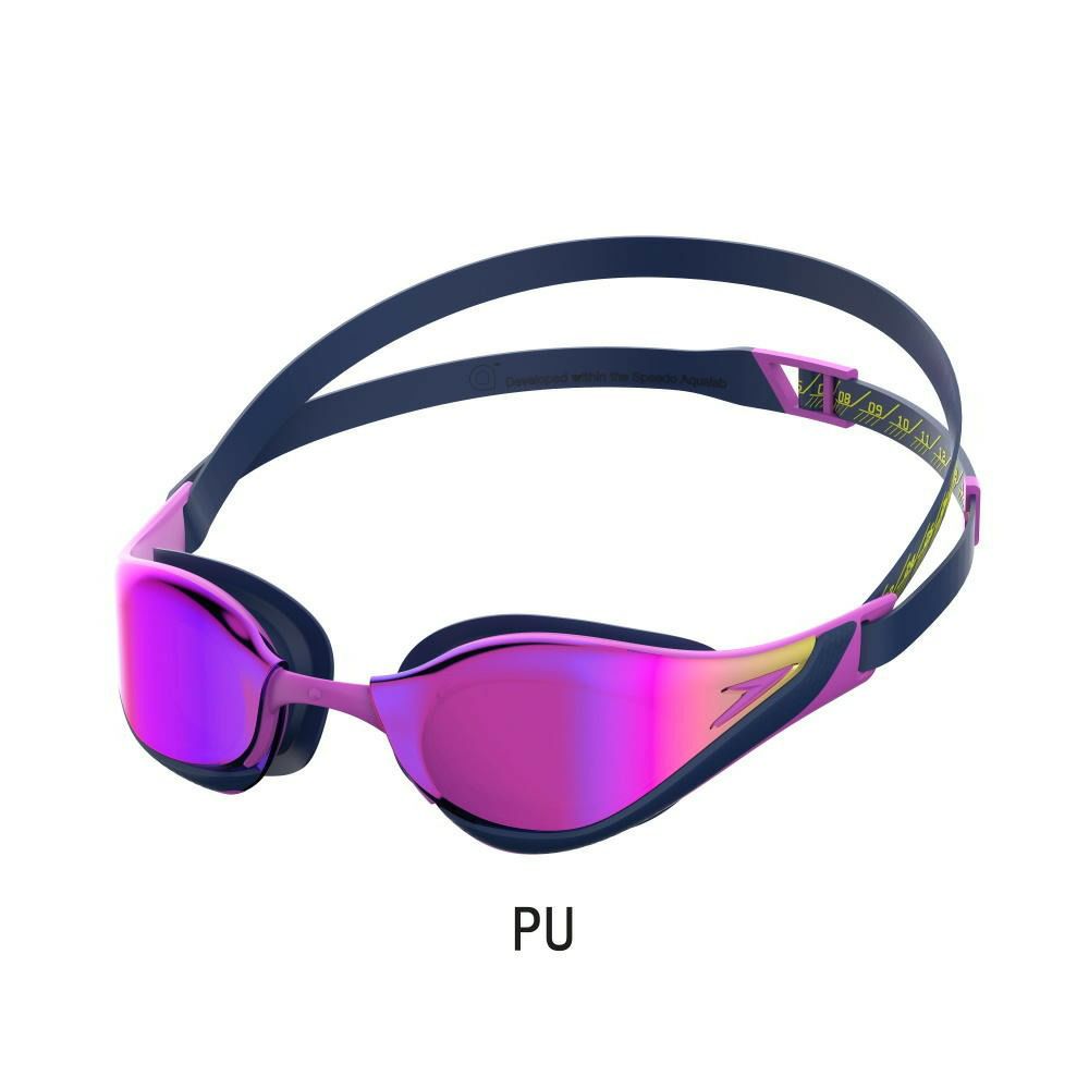 ミラーゴーグル水泳スピードSPEEDOファストスキンピュアフォーカスミラーFINA承認スイミングレーシング競泳SE01951-4