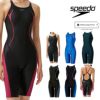 スピードSPEEDO競泳水着レディースWA承認モデルオープンバックニースキンオールインワンFLEXΣχ(フレックスシグマカイ)SCW12301Ffinaマークあり