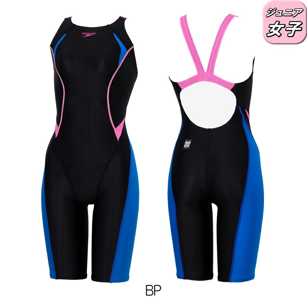 スピードSPEEDO競泳水着ジュニア女子WA承認モデルジュニアオープンバックニースキンオールインワンFLEXΣχ(フレックスシグマカイ)SCG12301Ffinaマークあり