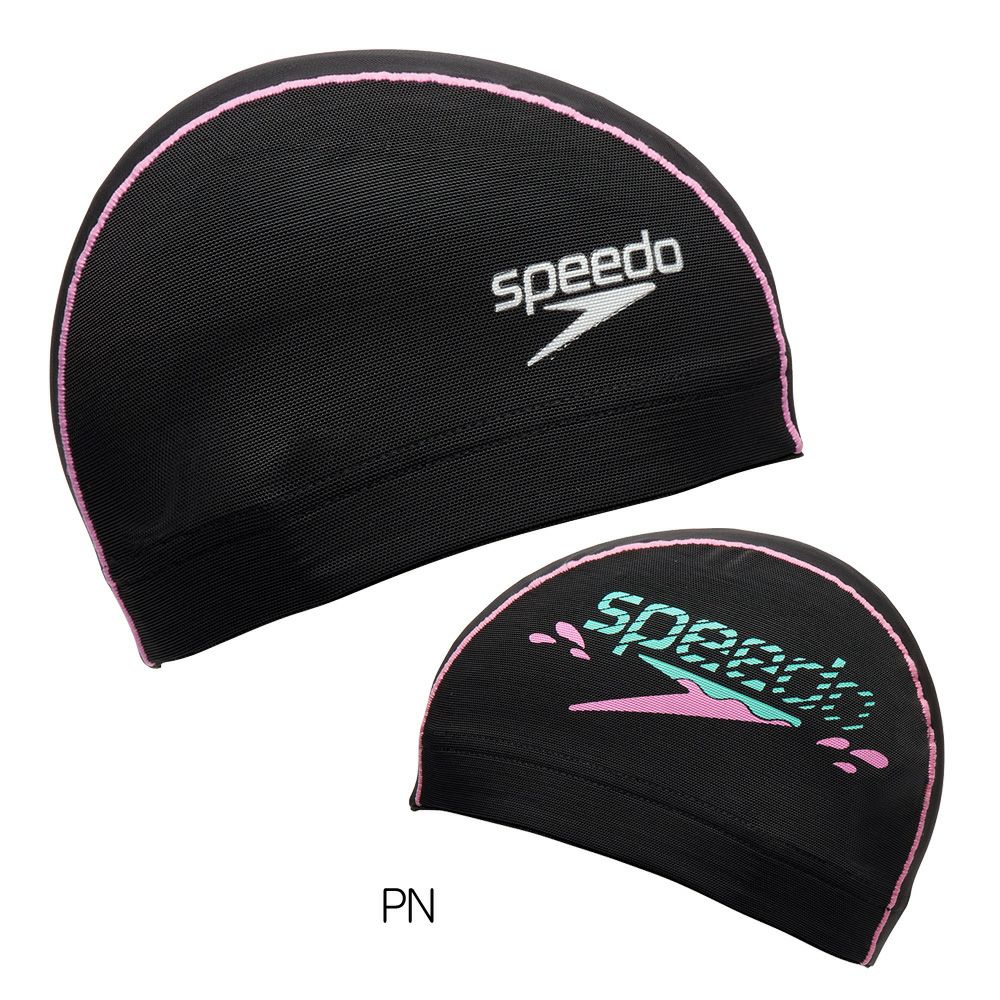 スピードSPEEDO水泳ブーンウェーブメッシュキャップスイムキャップ水泳小物SE12357