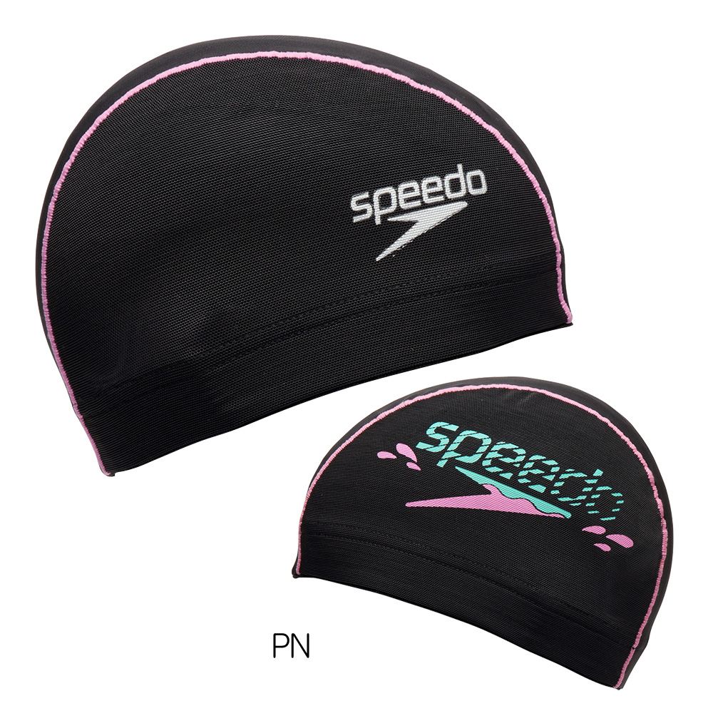 スピードSPEEDO水泳ブーンウェーブメッシュキャップスイムキャップ水泳小物SE12357