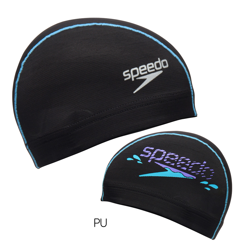 スピードSPEEDO水泳ブーンウェーブメッシュキャップスイムキャップ水泳小物SE12357