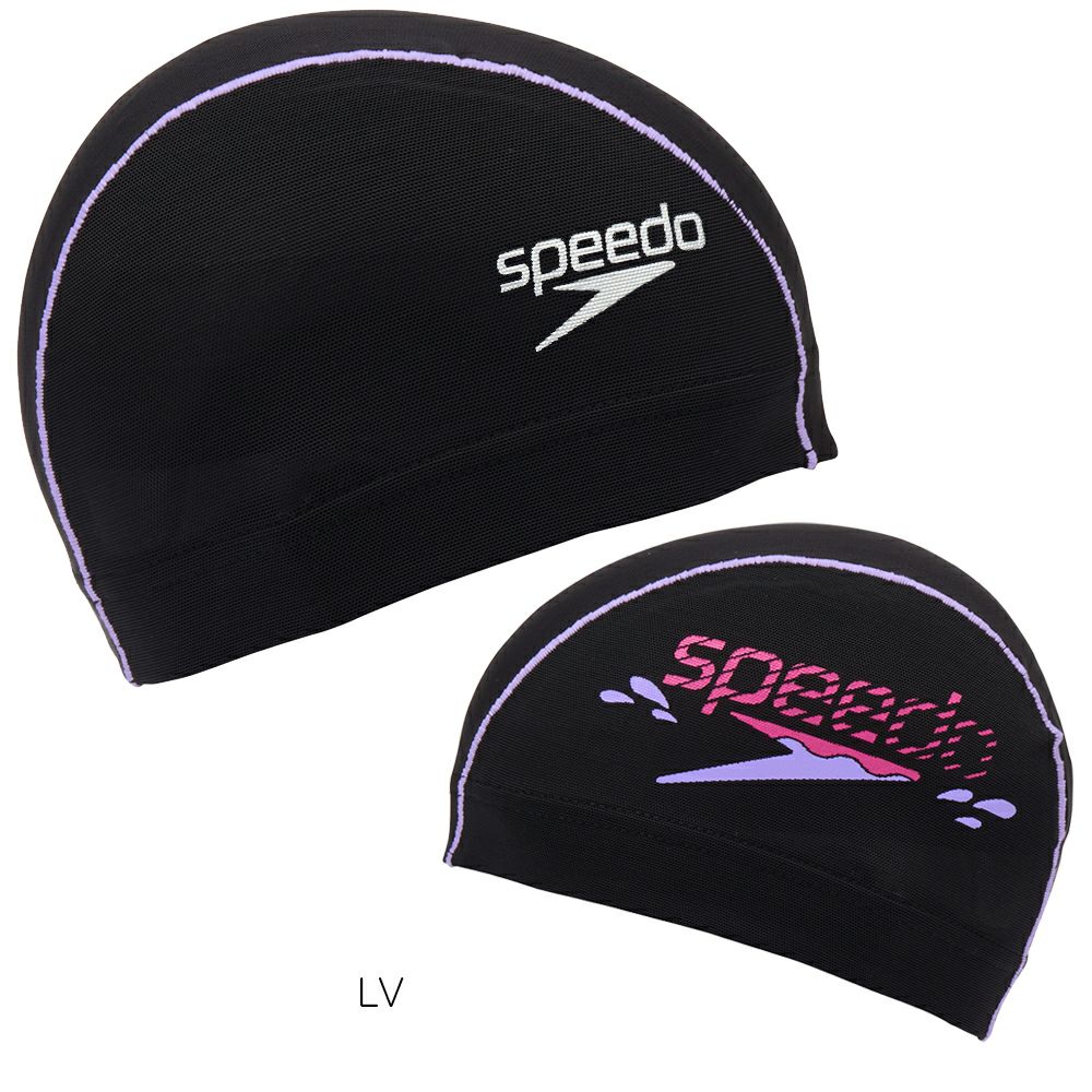 スピードSPEEDO水泳ブーンウェーブメッシュキャップスイムキャップ水泳小物SE12357