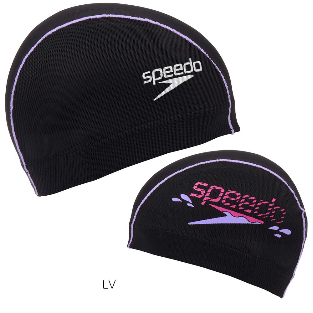 スピードSPEEDO水泳ブーンウェーブメッシュキャップスイムキャップ水泳小物SE12357