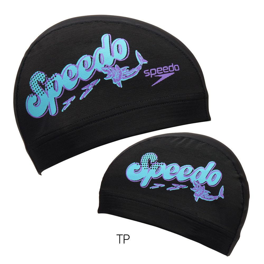 スピードSPEEDO水泳スピードシャークメッシュキャップスイムキャップ水泳小物2025年春夏モデルSE12506