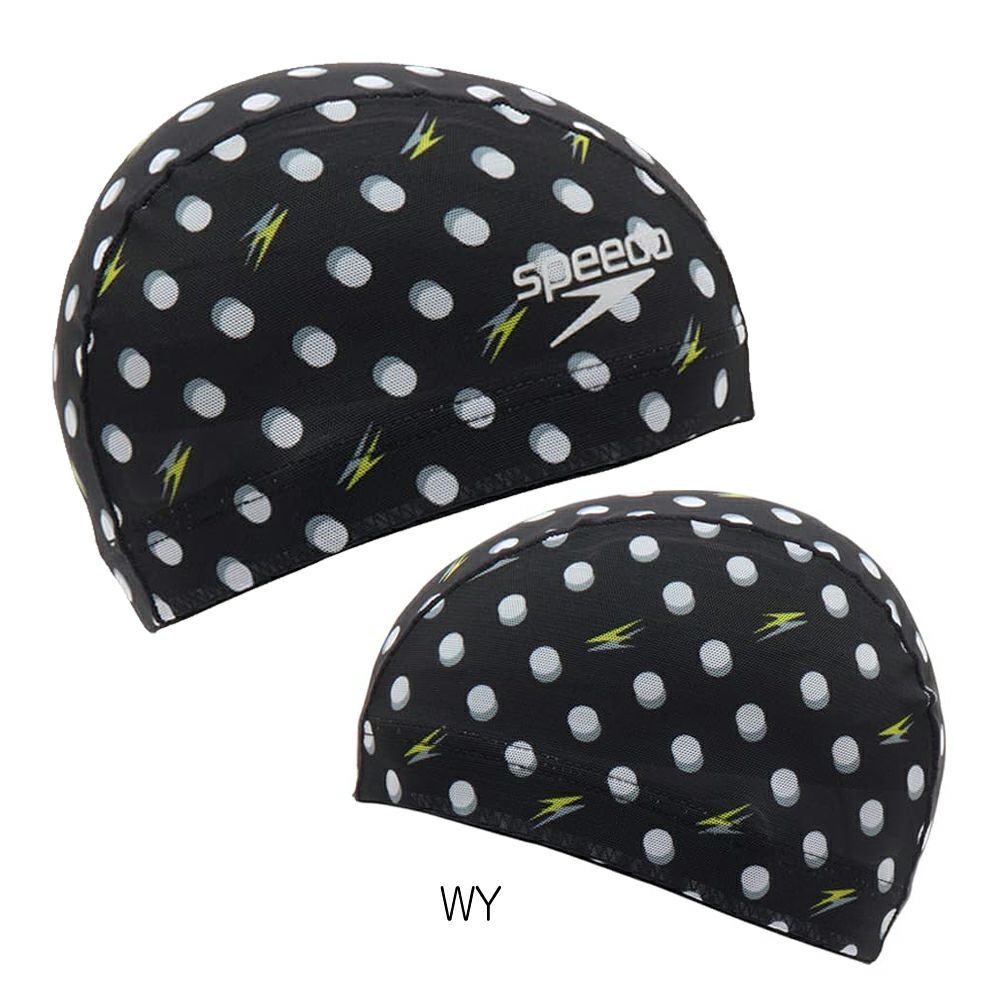 スピードSPEEDO水泳ブーンドッツメッシュキャップスイムキャップ水泳小物2025年春夏モデルSE12505