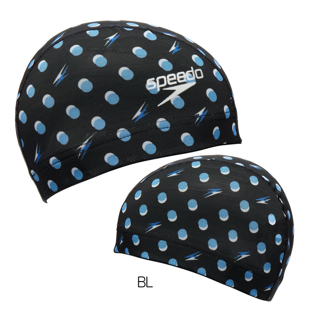 スピードSPEEDO水泳ブーンドッツメッシュキャップスイムキャップ水泳小物2025年春夏モデルSE12505
