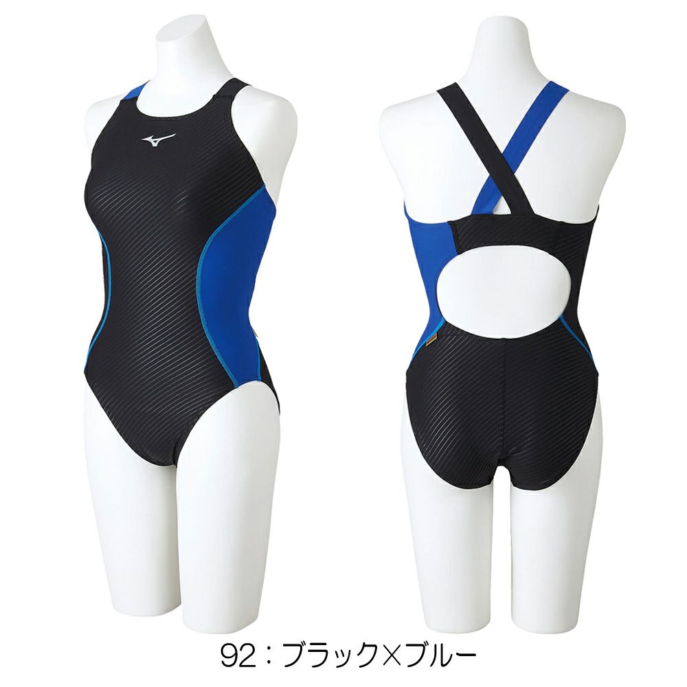 ミズノMIZUNO競泳水着レディース練習用ミディアムカットEXERSUITSU-Fit競泳練習水着N2MA2775