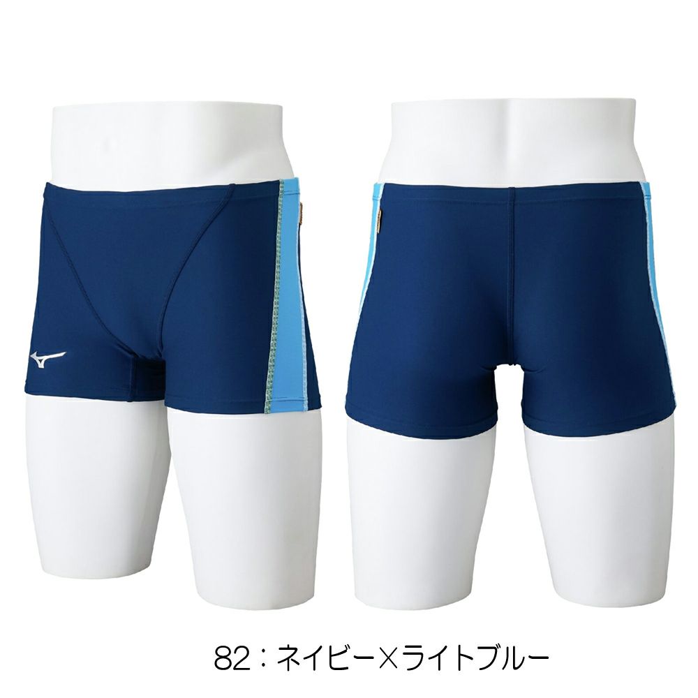 ミズノMIZUNO競泳水着練習用水着メンズエクサースーツミディアムスパッツEXERSUITSU-Fit競泳練習水着2025年春夏モデルN2MBC064