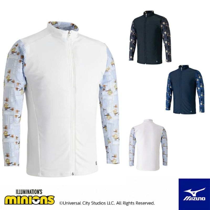 ミズノMIZUNOラッシュガードミニオンズMINIONS海水浴プール水遊び紫外線対策日焼け対策日よけ2025年春夏モデルN2JAC500