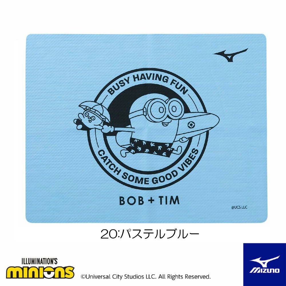 ミズノMIZUNO水泳スイムタオル吸水タオルセームタオルミニオンズMINIONS2025年春夏モデルN2JYC500