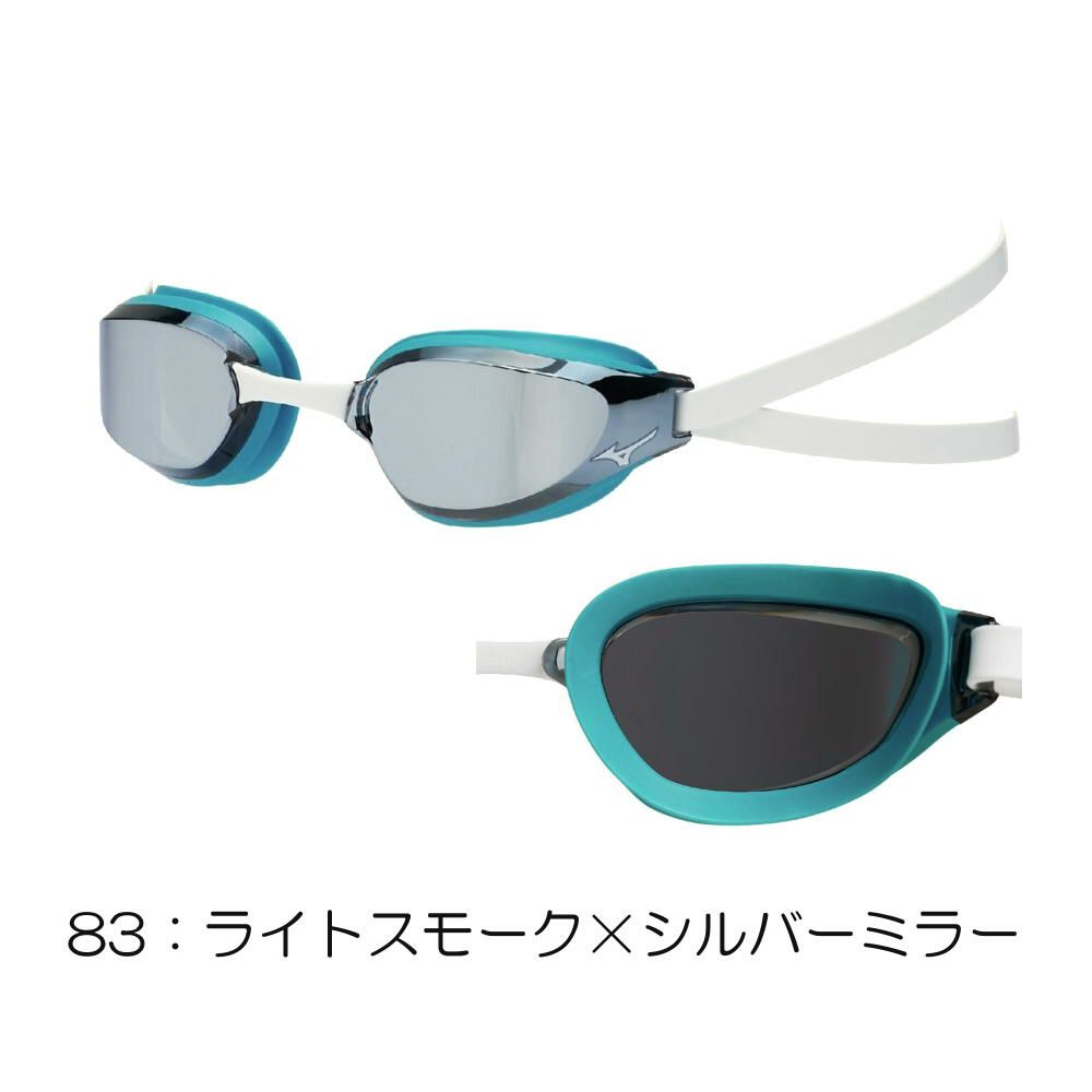 スイミングゴーグルミズノMIZUNO水泳限定ゴーグル(クッション一体成型)WA承認N3JEB531