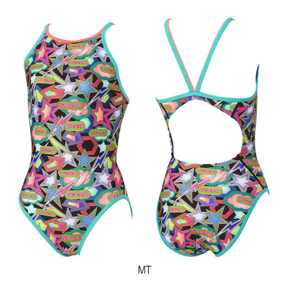 スピードSPEEDO競泳水着練習用水着レディーススパークリングターンズスーツENDURANCEECO競泳練習水着2025年秋冬モデルSTW02556