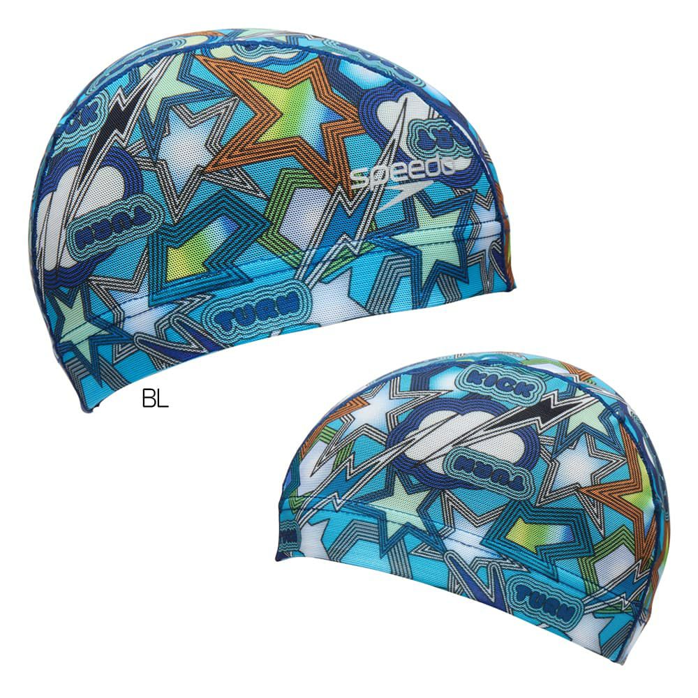 スピードSPEEDO水泳スパークリングブームメッシュキャップスイムキャップ水泳小物2025年秋冬モデルSE12552