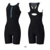 スピードSPEEDOフィットネス水着レディースビルドアップニースキンオールインワンUltraStretch0パッド付き2025年秋冬モデルSFW12562