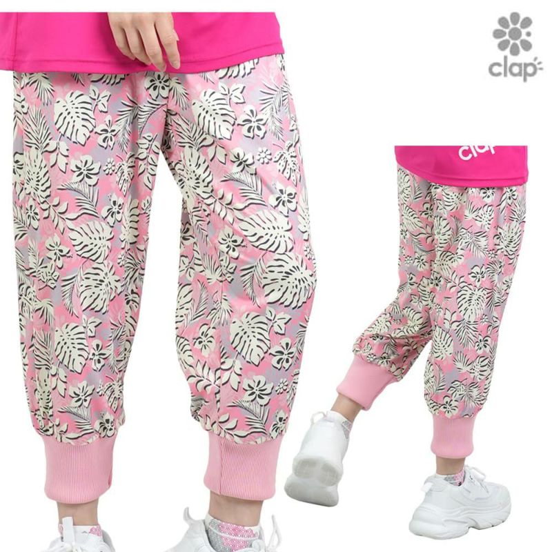 クラップCLAPハイビスカスイージーレディーススポーツアパレルトレーニングフィットネス女性CE25016