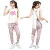 クラップCLAPハイビスカスクロップドパンツレディーススポーツアパレルトレーニングフィットネス女性CE25017