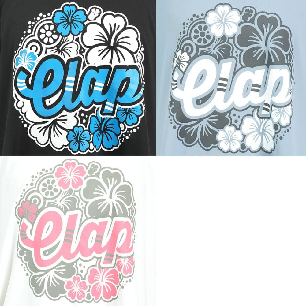 クラップCLAPハイビスカスクラップドルマンエルレディーススポーツアパレルトレーニングフィットネス女性CTS25046