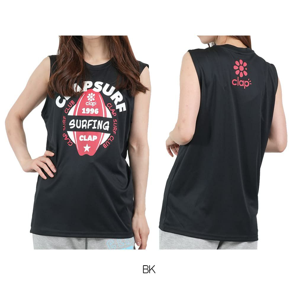クラップCLAPクラップサーフドライタンクレディーススポーツアパレルトレーニングフィットネス女性CTS25050