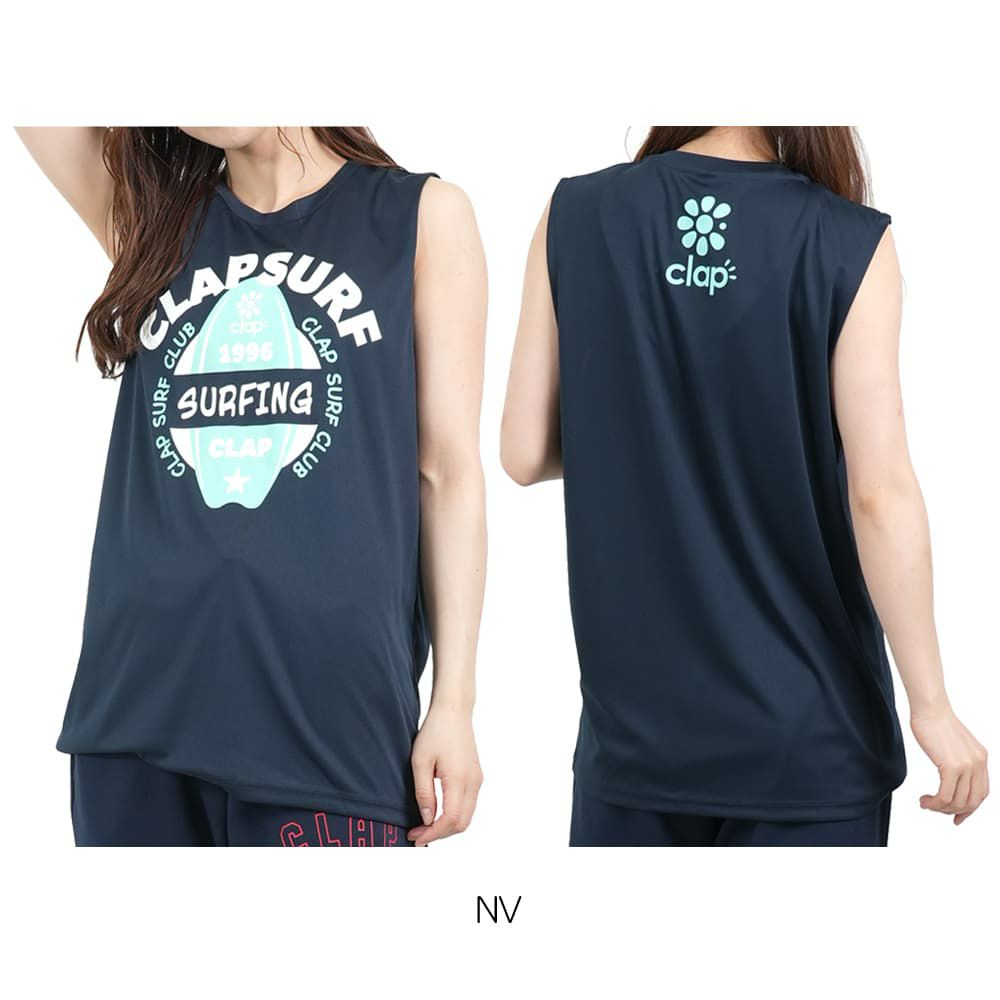 クラップCLAPクラップサーフドライタンクレディーススポーツアパレルトレーニングフィットネス女性CTS25050