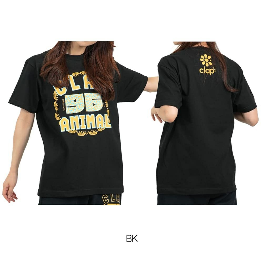 クラップCLAPクラップアニマルティーレディーススポーツアパレルトレーニングフィットネス女性CTS25053
