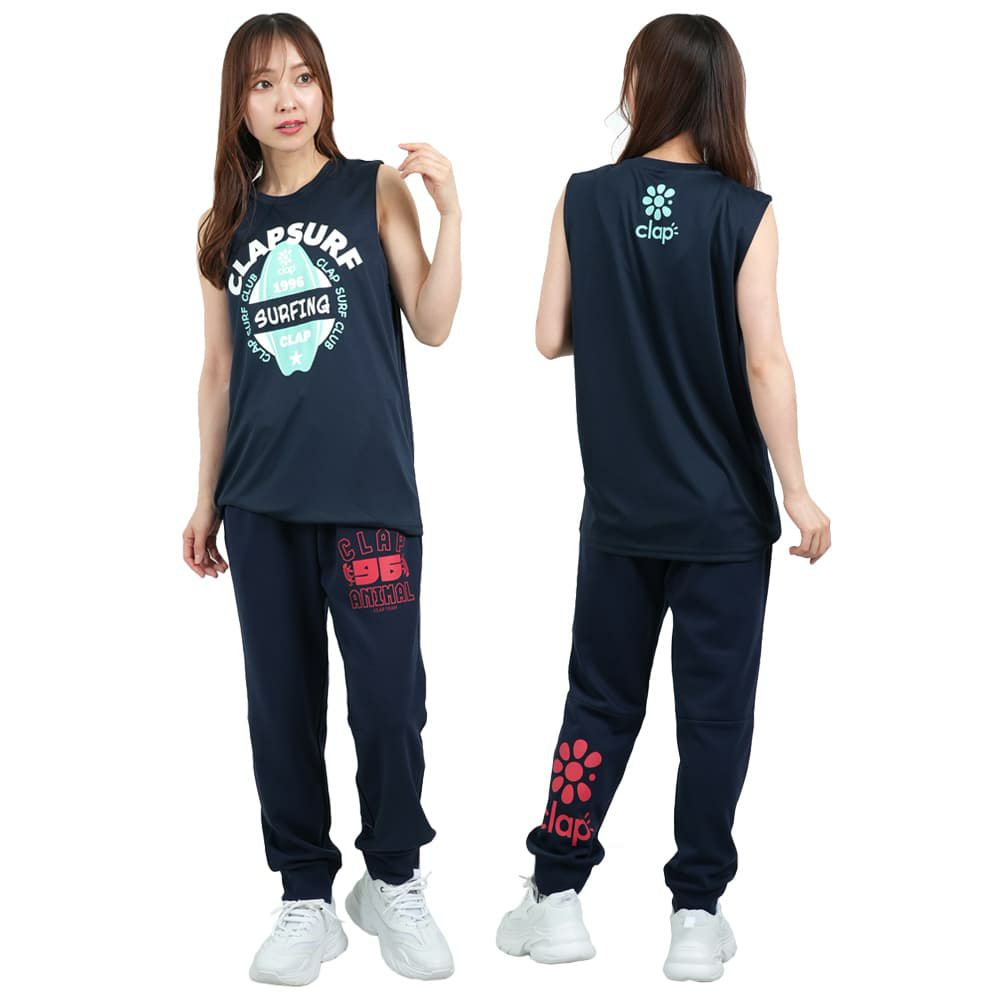 クラップCLAPクラップアニマルドライスウェットパンツレディーススポーツアパレルトレーニングフィットネス女性SP25006