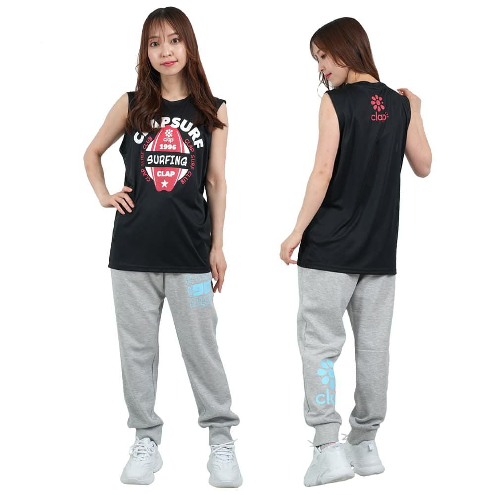 クラップCLAPクラップアニマルドライスウェットパンツレディーススポーツアパレルトレーニングフィットネス女性SP25006