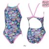 スピードSPEEDO競泳水着練習用水着ジュニア女子スパークリングブーンターンズスーツENDURANCEECO競泳練習水着2025年秋冬モデルSTG02556