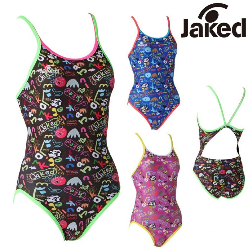 Jakedジャケッド競泳水着練習用水着レディースJ-FORTEXジェイ・フォルテックスハイパーバックスーツ競泳練習水着830324F