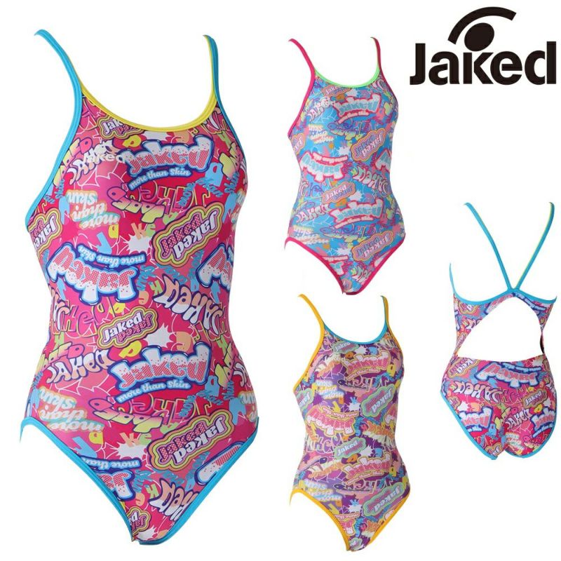Jakedジャケッド競泳水着練習用水着レディースJ-FORTEXジェイ・フォルテックスハイパーバックスーツ競泳練習水着830326F