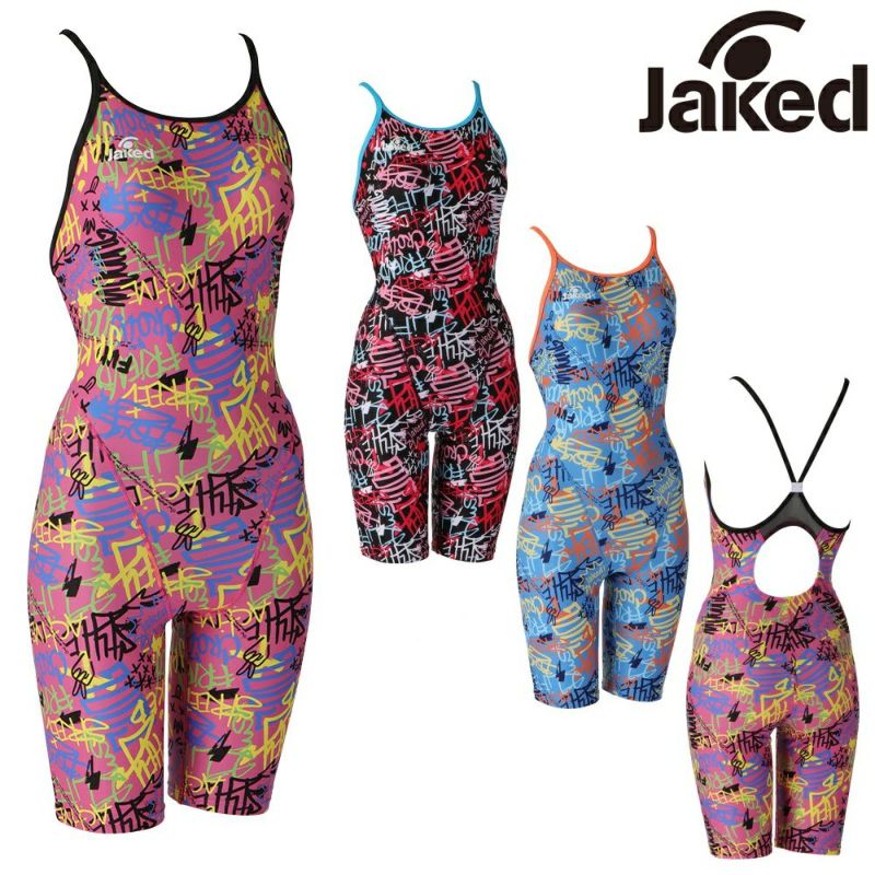 Jakedジャケッド競泳水着練習用水着レディースJ-FORTEXジェイ・フォルテックスレッグスーツ競泳練習水着830335F