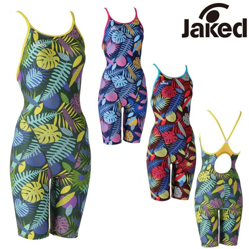 Jakedジャケッド競泳水着練習用水着レディースJ-FORTEXジェイ・フォルテックスレッグスーツ競泳練習水着830337F