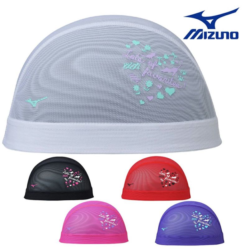 ミズノMIZUNO水泳メッシュキャップスイムキャップ水泳小物2025年春夏モデルN2JWC512