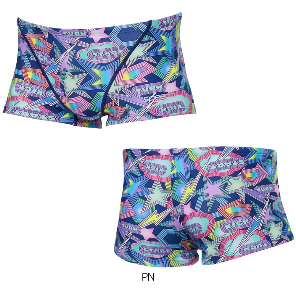 スピードSPEEDO競泳水着練習用水着メンズスパークリングブーンターンズボックスENDURANCEECO競泳練習水着2025年秋冬モデルST52556