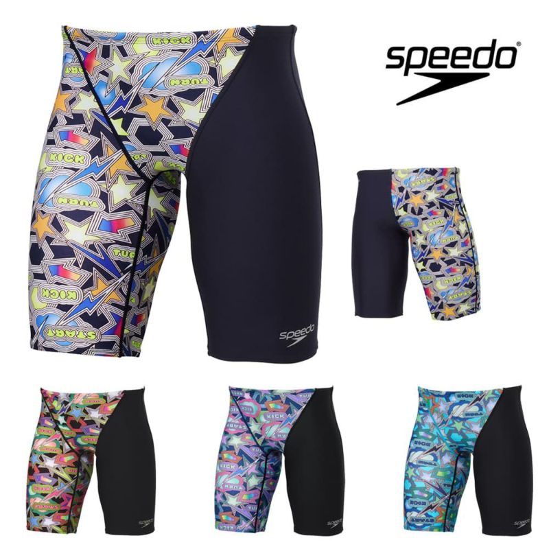 スピードSPEEDO競泳水着練習用水着メンズスパークリングブーンターンズジャマーENDURANCEECO競泳練習水着2025年秋冬モデルST62556