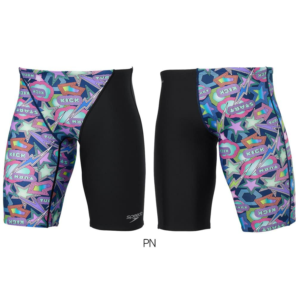 スピードSPEEDO競泳水着練習用水着メンズスパークリングブーンターンズジャマーENDURANCEECO競泳練習水着2025年秋冬モデルST62556