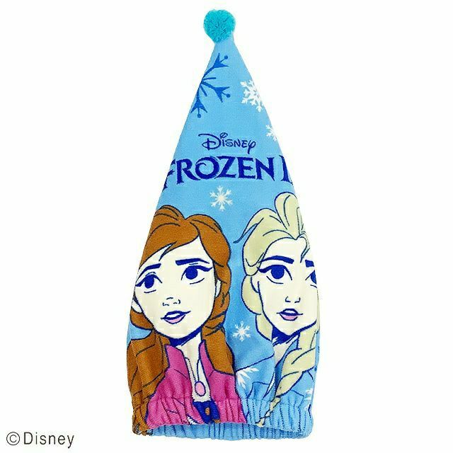 丸眞マルシンキャップタオルアナと雪の女王2スノーブルー水泳小物スイミングプールタオル796155M
