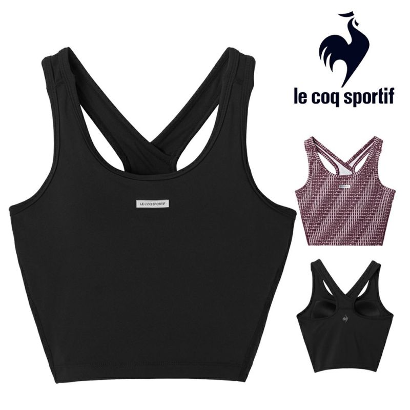 ルコックスポルティフlecoqsportif着やストラップブラトップレディーススポーツウェア女性2025年秋冬モデルLZ5FTZ50L