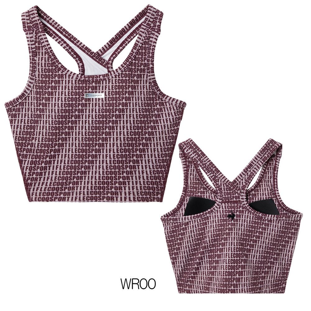 ルコックスポルティフlecoqsportif着やストラップブラトップレディーススポーツウェア女性2025年秋冬モデルLZ5FTZ50L