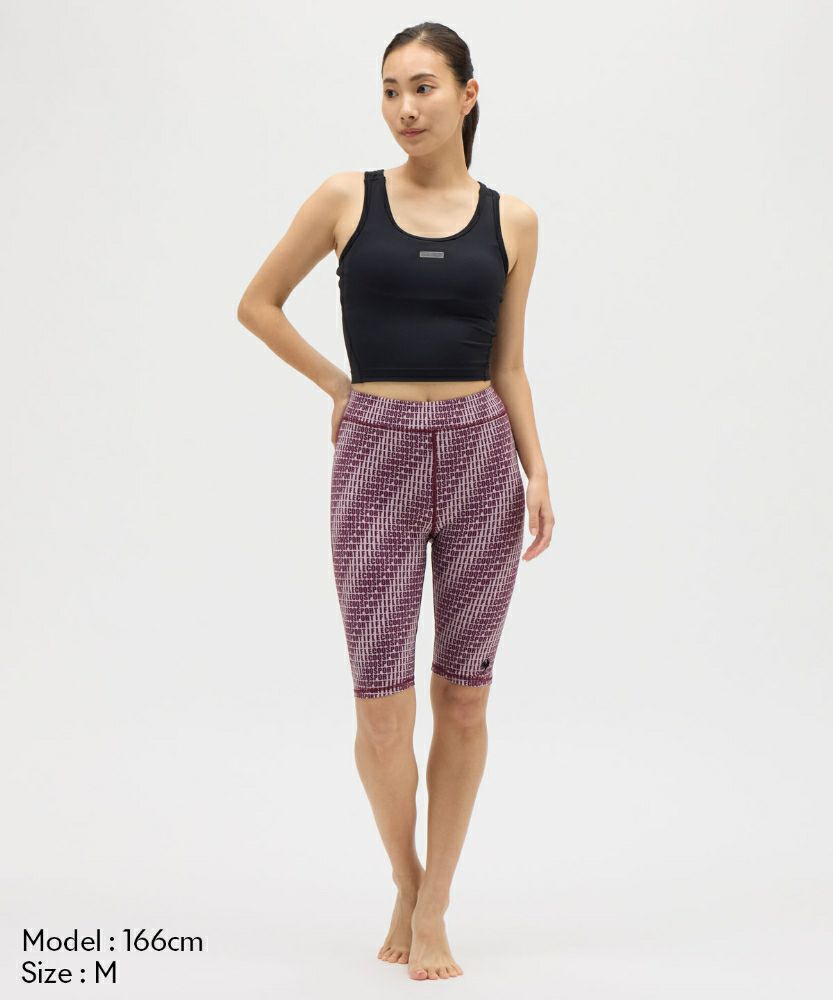 ルコックスポルティフlecoqsportifルフフォルムハーフタイツレディーススポーツウェア女性2025年秋冬モデルLZ5FHP10L