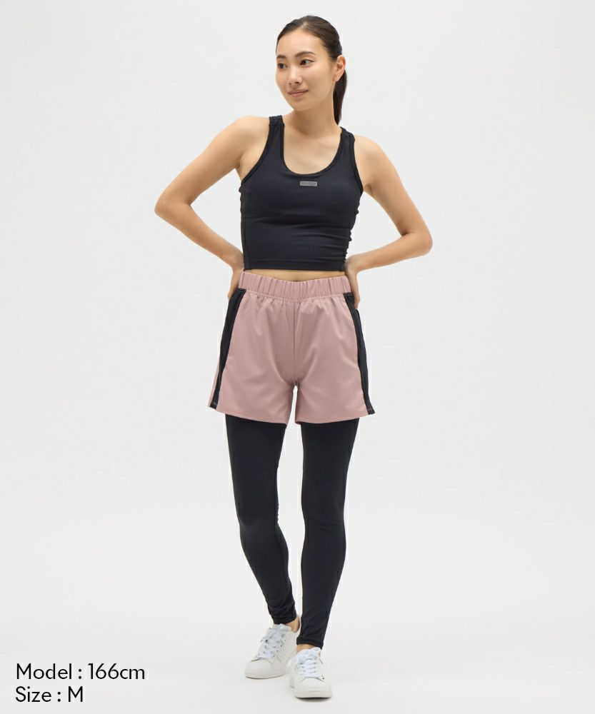 ルコックスポルティフlecoqsportifショートパンツレディーススポーツウェア女性2025年秋冬モデルLZ5FHP11L