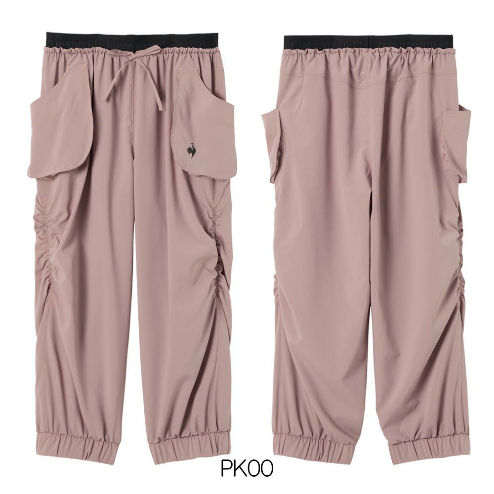 ルコックスポルティフlecoqsportifシャーリングクロップドパンツレディーススポーツウェア女性2025年秋冬モデルLZ5FHP40L