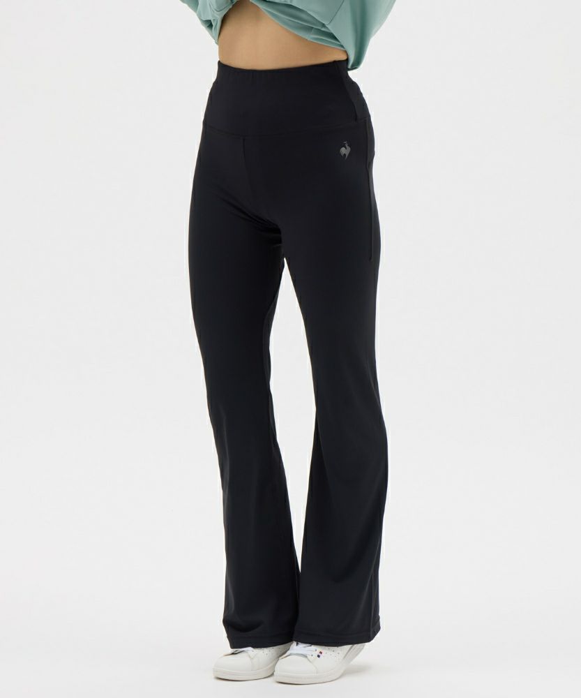 ルコックスポルティフlecoqsportifルフフォルムハイライズフレアパンツレディーススポーツウェア女性2025年秋冬モデルLZ5FLP11L