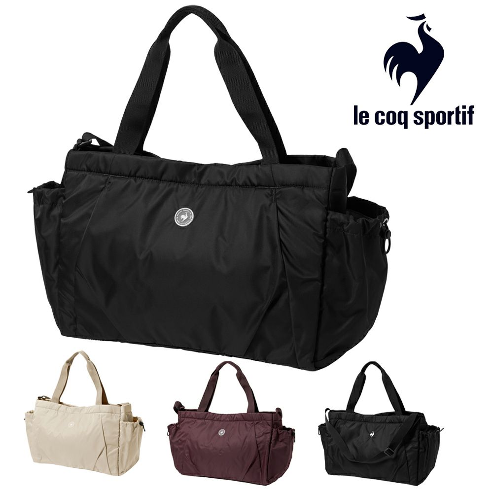 ルコックスポルティフlecoqsportif2WAYトートバッグスポーツジムトレーニング2025年秋冬モデルLT5FTT10U