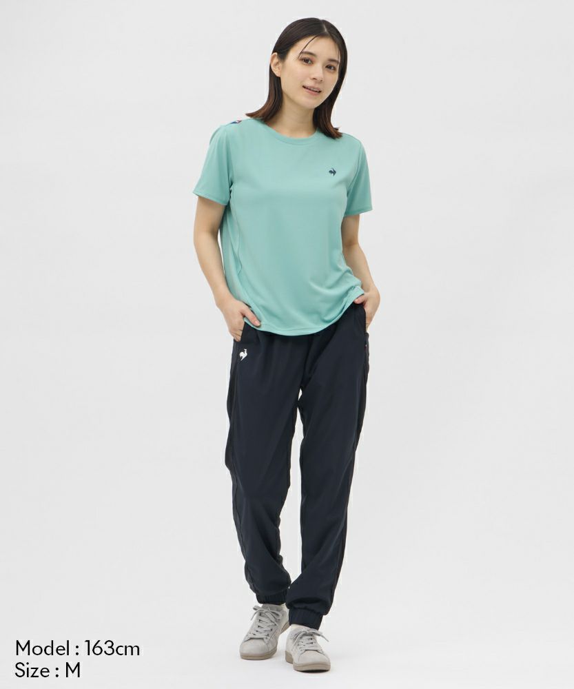 ルコックスポルティフlecoqsportifLCSEssentialクロスジョガーパンツレディーススポーツウェア女性2025年秋冬モデルLT5FPZ20L