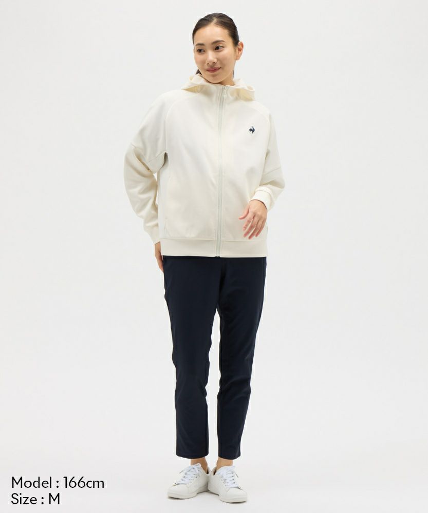 ルコックスポルティフlecoqsportifアクティブスウェットフード付きフルジップレディーススポーツウェア女性2025年秋冬モデルLT5FSW40L